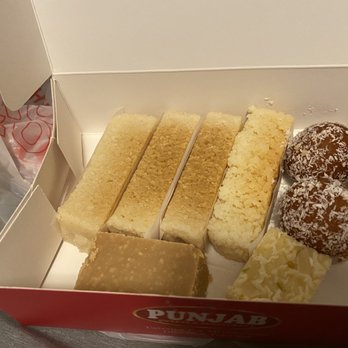 Punjab Sweets and Restaurant - a box of assorted pastries - Indian Near Me - Livingston, California Punjab Sweets and Restaurant - a box of assorted pastries - Indian Near Me - Livingston, California