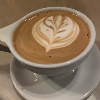Halcyon - Chaggachino with almond milk, excellent - Coffee & Tea Near Me - Austin, Texas