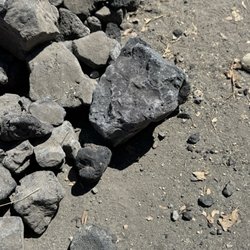 Oxborrow Trucking & Landscape Materials - These are the rocks that were mixed in with the lava rock.