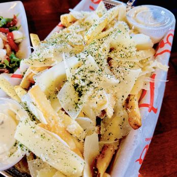 Tono Pizzeria + Cheesesteaks - Truffle Parmesan fries $7 huge portion - Pizza Near Me - Maple Grove, Minnesota Tono Pizzeria + Cheesesteaks - Truffle Parmesan fries $7 huge portion - Pizza Near Me - Maple Grove, Minnesota