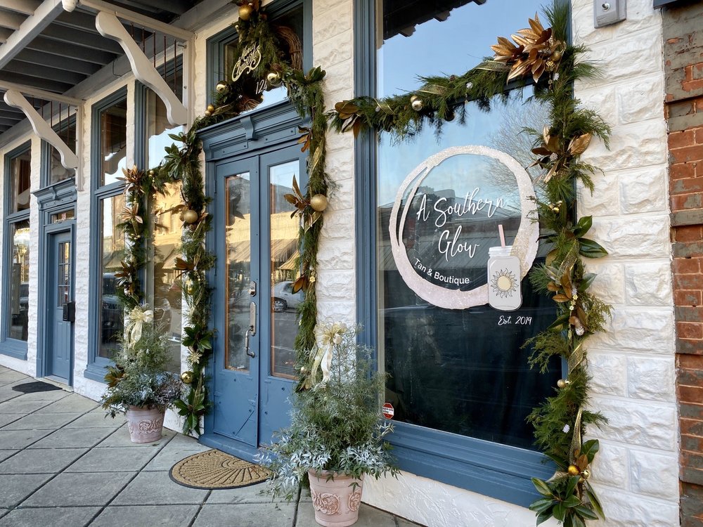 A Southern Glow Tan and Boutique Logo