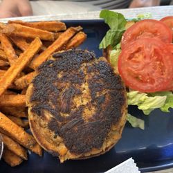 Surf's Up Restaurant - Crab Cake Sandwich $18