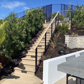 San Diego 3D Landscape Design - Outdoor Steps and Lookout Deck - Landscaping Near Me San Diego 3D Landscape Design - Outdoor Steps and Lookout Deck - Landscaping Near Me