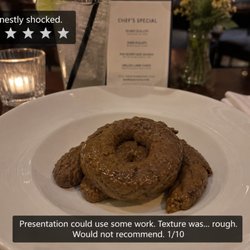 Mill Street Grill - Was this supposed to be a chocolate mousse? I ordered a steak!