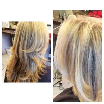 Haley McElwain - Full foil highlights for a classic blonde. - Hair Stylists Near Me - Beverly Hills, California Haley McElwain - Full foil highlights for a classic blonde. - Hair Stylists Near Me - Beverly Hills, California