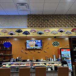 Asami - Sushi bar, I loved the fans!
