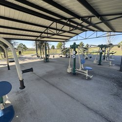 John Paul Landing Park - Workout machines