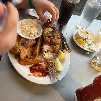St Augustine Fish Camp - Whole Fried Lion-fish - Seafood Near Me - St Augustine, Florida