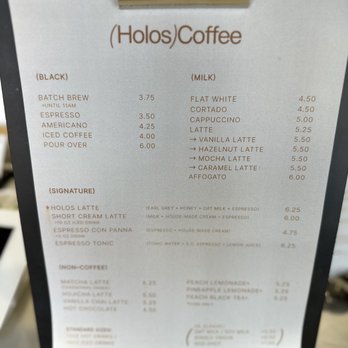 Holos Coffee - Coffee menu - Coffee & Tea Near Me - Artesia, California Holos Coffee - Coffee menu - Coffee & Tea Near Me - Artesia, California