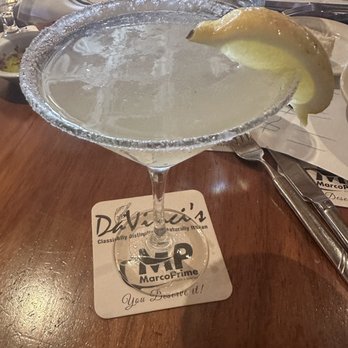 DaVinci's - Let's call it a Lemon Drop - Italian Near Me - Marco Island, Florida