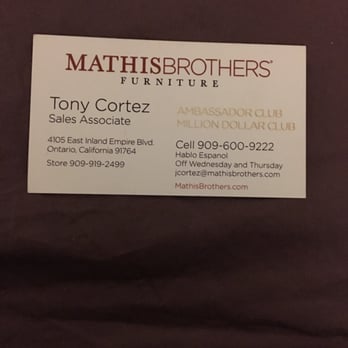 Mathis Home - Furniture Stores Near Me - Ontario, California Mathis Home - Furniture Stores Near Me - Ontario, California