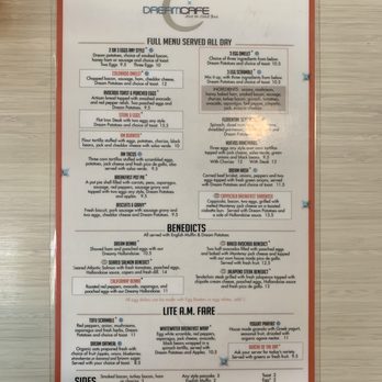 Dream Cafe - Menu - Breakfast & Brunch Near Me - Grand Junction, Colorado Dream Cafe - Menu - Breakfast & Brunch Near Me - Grand Junction, Colorado