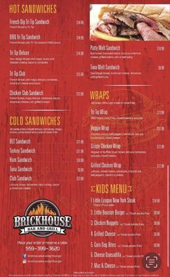 Menu photo 3 Brick House Bar & Grill Sanger, CA Menu photo 3 Brick House Bar & Grill Sanger, CA