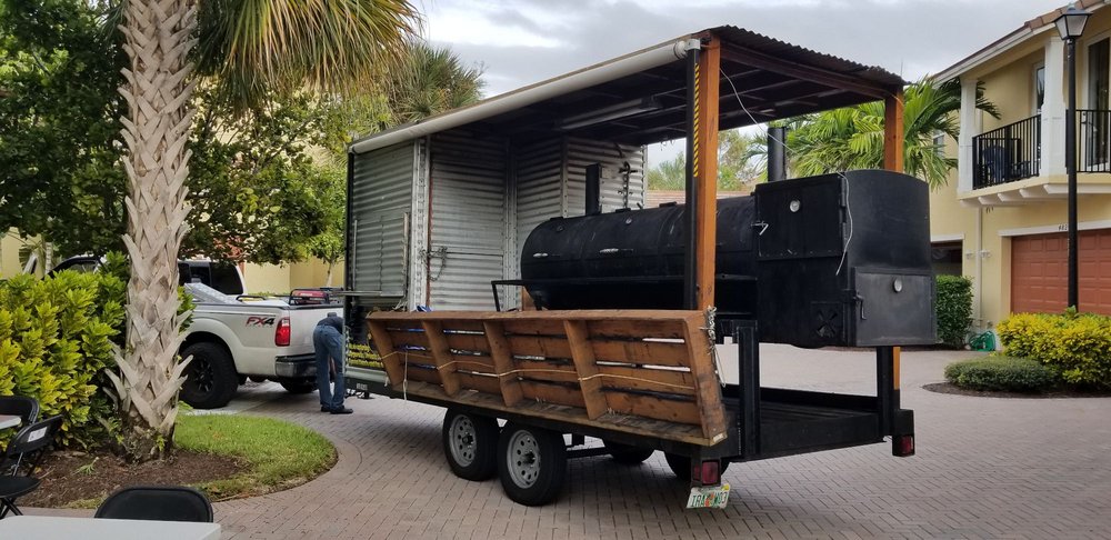 Mr Jerkinz Jerk and BBQ Food Truck Logo
