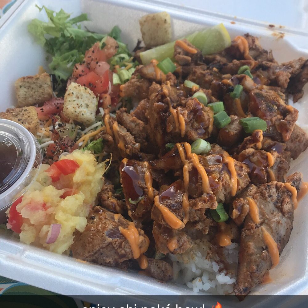 Da Fish Shack - Spicy ahi poké bowl! Delicious - Food Trucks Near Me - Hana, Hawaii Da Fish Shack - Spicy ahi poké bowl! Delicious - Food Trucks Near Me - Hana, Hawaii