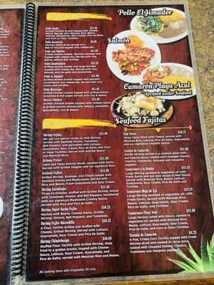 Menu photo 4 El Jimador Mexican Restaurant Garnett, KS