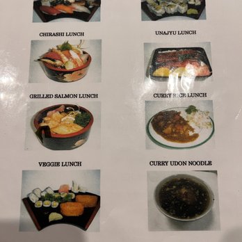 Sushi Miyagi - Lunch menu (back) - Sushi Bars Near Me - Houston, Texas Sushi Miyagi - Lunch menu (back) - Sushi Bars Near Me - Houston, Texas