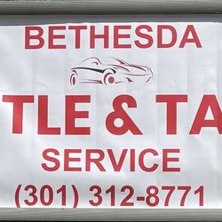 Bethesda Title and Tag Service - Name and Contact Information