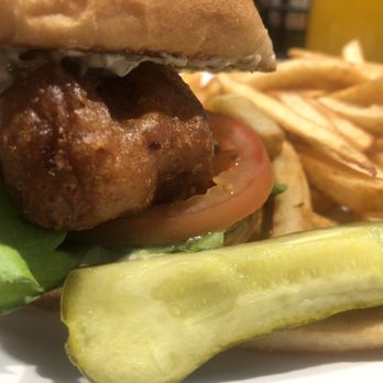 Angelina's - Cod fish burger - Breakfast & Brunch Near Me - New Westminster, British Columbia