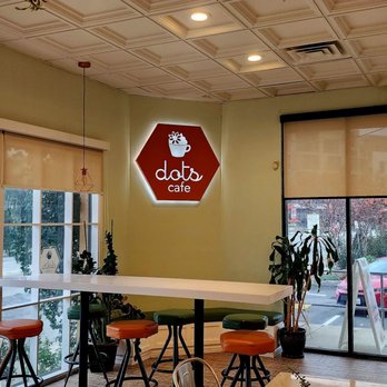 Dots Cafe - Interior - Cafes Near Me - Pasadena, California