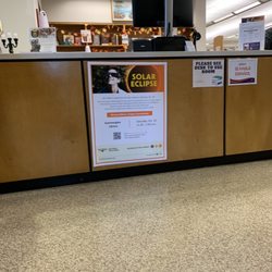 Fort Worth Public Library - Summerglen - Standing in line for Solar eclipse event