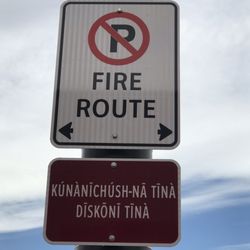 Sign in Tsuu T'ina language