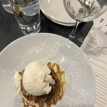 Circa at The Boro - DO NOT SKIP BRIOCHE BREAD PUDDING - New American Near Me - Tysons, Virginia