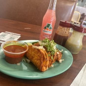 Tacos La Morenita - Birria Tacos 4 and Broth and Guava Jarritos - Mexican Near Me - Aurora, Colorado Tacos La Morenita - Birria Tacos 4 and Broth and Guava Jarritos - Mexican Near Me - Aurora, Colorado