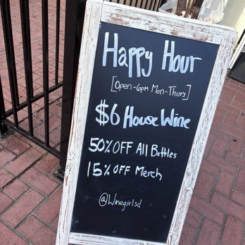 Wine Girl - And there is a happy hour - Wine Bars Near Me - San Diego, California Wine Girl - And there is a happy hour - Wine Bars Near Me - San Diego, California