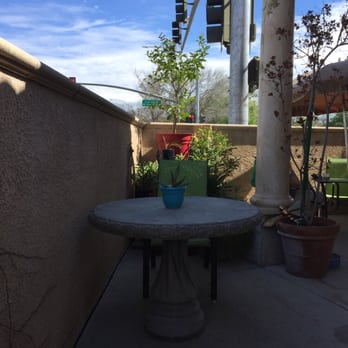 Bellachino's Cafe - Located at corner of Bruce and Chico Canyon...Patio view - Coffee & Tea Near Me - Chico, California