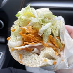 Canna Cabana Subs & Shakes - I got the super dank added Avocado, banana peppers and pickles. Half size
