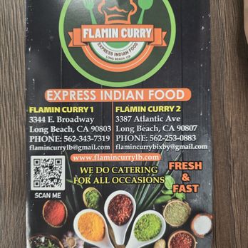 Flamin Curry 2 - New location in Bixby Knolls! - Indian Near Me - Long Beach, California Flamin Curry 2 - New location in Bixby Knolls! - Indian Near Me - Long Beach, California