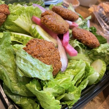 Samaa's Kitchen - Falafel Salad is delish! - Egyptian Near Me - Warrenton, Virginia