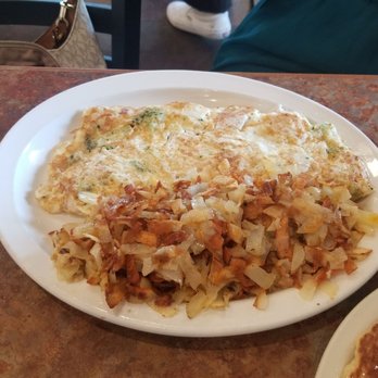 Blackberry Cafe - Turkey white omelet with pancake - Breakfast & Brunch Near Me - Chandler, Arizona