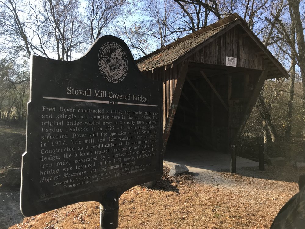 Stovall Mill Covered Bridge Logo