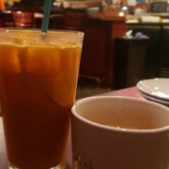 Sushi Siam Taos - THAI iced tea and Amorcito got a jasmine hot tea - Sushi Bars Near Me - Taos, New Mexico Sushi Siam Taos - THAI iced tea and Amorcito got a jasmine hot tea - Sushi Bars Near Me - Taos, New Mexico