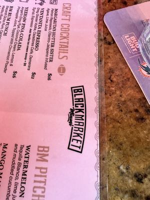 Menu photo 6 Black Market - Bayside Miami, FL