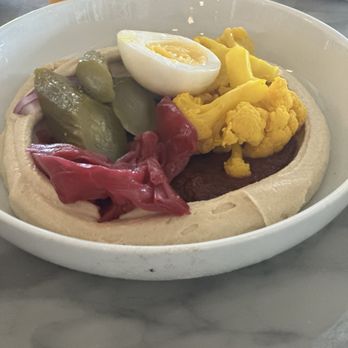 Saba - Breakfast Hummus - Mediterranean Near Me - New Orleans, Louisiana Saba - Breakfast Hummus - Mediterranean Near Me - New Orleans, Louisiana