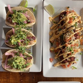 Tequila 61 - Duck confit and Jicama shrimp tacos - Mexican Near Me - Anchorage, Alaska Tequila 61 - Duck confit and Jicama shrimp tacos - Mexican Near Me - Anchorage, Alaska