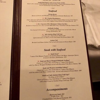 Hy's Steak House - Menu - Steakhouses Near Me - Honolulu, Hawaii Hy's Steak House - Menu - Steakhouses Near Me - Honolulu, Hawaii