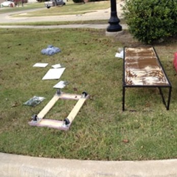 Apple Moving DFW - disassembling my coffee table after I expressly told them not to - Movers Near Me - Dallas, Texas