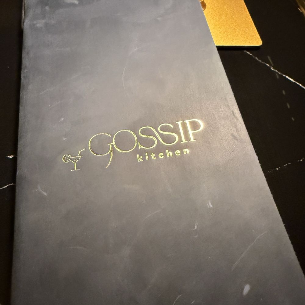 Gossip Kitchen - Menu cover - Italian Near Me - Salt Lake City, Utah