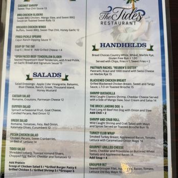 The Tides Restaurant - Menu - Breakfast & Brunch Near Me - Ocean Isle Beach, North Carolina The Tides Restaurant - Menu - Breakfast & Brunch Near Me - Ocean Isle Beach, North Carolina
