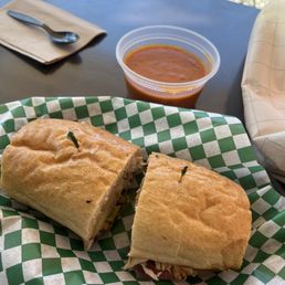 CALIFORNIA MELT, TOMATO BASIL SOUP - CUP CALIFORNIA MELT, TOMATO BASIL SOUP - CUP