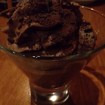 Sweet Grass Grill - Vegan chocolate mousse with dark chocolate shavings. - New American Near Me - Tarrytown, New York Sweet Grass Grill - Vegan chocolate mousse with dark chocolate shavings. - New American Near Me - Tarrytown, New York