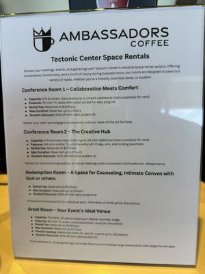 Menu photo 2 Ambassadors Coffee San Antonio, TX