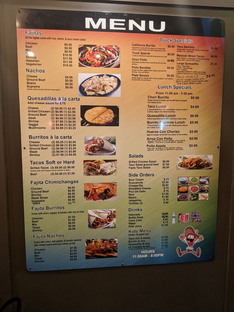 THE FAJITAS TRUCK 21 Photos 220 Riverfront Park, Ravenswood, West