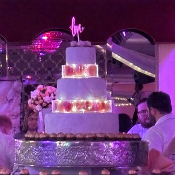 Sherwin-Gilmour Party Center - The cake (venue provided stand and rolling table) - Caterers Near Me - Cleveland, Ohio Sherwin-Gilmour Party Center - The cake (venue provided stand and rolling table) - Caterers Near Me - Cleveland, Ohio