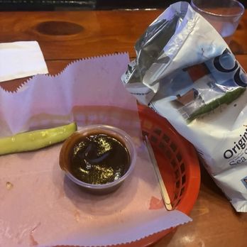 Ken's Pizza and Pub - BBQ sauce w/Cape Cod chips - Pizza Near Me - Burlington, Vermont Ken's Pizza and Pub - BBQ sauce w/Cape Cod chips - Pizza Near Me - Burlington, Vermont