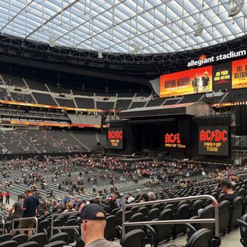 Allegiant Stadium - View from Section C-136 Row 22 - Stadiums & Arenas Near Me - Las Vegas, Nevada